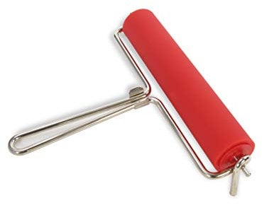 Abig Linol-Farbwalze mit Drahtbügel, Breite 150 mm [Spielzeug]