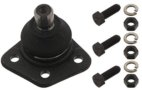febi bilstein 02408 Traggelenk mit Anbaumaterial, 1 Stück | Kompatibel mit: PORSCHE 924, VW GOLF I, SCIROCCO