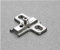 Base per Cerniera in Acciaio Salice art. B2S3H Msura 09 foratura 28X32 mm 10pz
