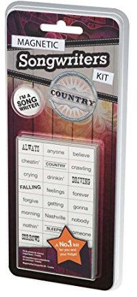 IF Country Music Magnetic Songwriters Kit Fridge Magnet