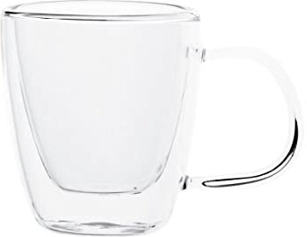 Quid Taza Expresso 10CL D.Pared SERENIA QD, Cristal, No Aplica, 9 cm × 6 cm × 7 cm