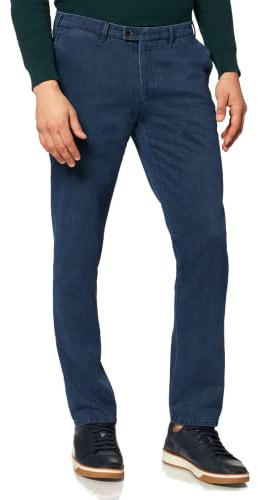 Atelier GARDEUR Herren Hose Bardo, Blau (Dark Denim Blue 69), W46/L32 (Herstellergröße: 30)