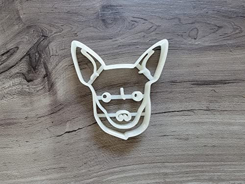 Chihuahua Ausstechform und Hundeleckerli-Ausstecher – Gesicht – 7,6 cm