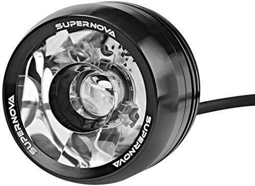 SUPER NOVA Unisex – Erwachsene MINI 2 Fahrradlicht, schwarz, One Size