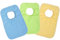 Riesen-Schlupflätzchen 3er Set, blau, 30 x 45 cm