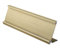 Aspire Office Name Plate Holders, Gold Office Plaque 2x8 inch Aluminum Name Desk Holder