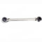 SUPERTOOL Llave combinada 4 en 1, llave de doble extremo, llaves de trinquete de doble anillo, métricas para reparación (4 mm x 5 mm y 6 mm x 8 mm)