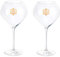 Veuve Clicquot VCP Lot de 2 flûtes à champagne en acrylique