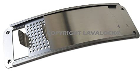 Gleiteinlass aus Edelstahl für UDS 30/55 Gal und Kamado 20, 21, 58,4 cm Zuglufttür