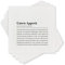 Papierservietten Guten Appetit Definition - Packung mit 20 Stück | Motiv-Servietten mit Spruch