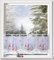 Weckbrodt Microsatin-Scheibengardine Weihnachts-Wichtel unterm Sternenhimmel, ca. 45x120 cm