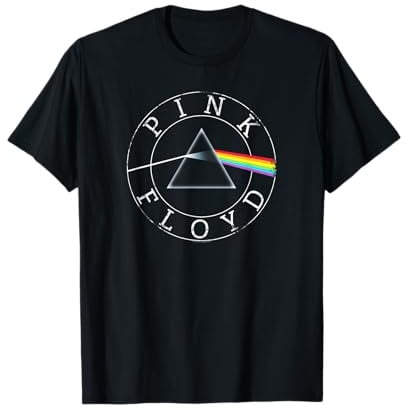Offizielles Pink Floyd Progressive Rock Band Prism Logo T-Shirt