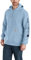 Carhartt Herren Sleeve Logo Hooded Sweatshirt Kapuzenpullover, Fog Blue, XL