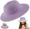 HOVUK Sombreros de Pascua para manualidades, 1 lila