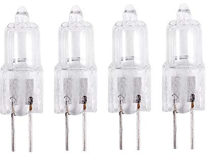 Echwave 12V 20W 2 Pin G4 Basis Halogen GlÜHbirne 4 StÜCk Warmweiß