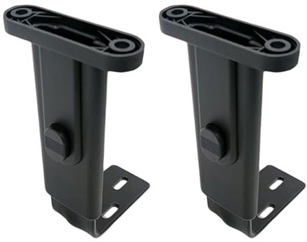 harayaa Paar Höhenverstellbare Stuhlarmlehnen, Gaming Stuhl, Anhebbare Armlehnen, Schwarzer Ersatz für Büro Und