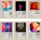 Kid Cudi Poster, Albumcover, signiert, limitierte Poster, Rapper, Musikposter, Drucke, Zimmer, ästhetische Leinwand, Wandkunst, Set mit 6 Stück, für Teenager und Mädchen, Wohnheim-Dekoration, 20,3 x