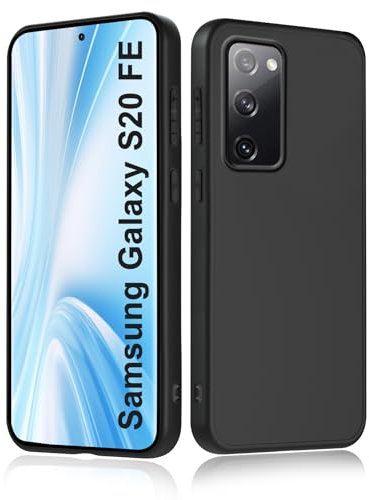 Simply Speakers Handyhülle für Samsung Galaxy s20 fe Hülle, Antikratzer, Anti-Schock, Anti-Rutsch Schutzhülle, Unterstützt kabelloses Laden,Anti-Fingerabdruck Fallschutz hülle für Samsung s20 fe