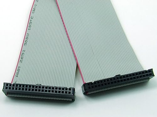 POPESQ® 1 Stk. x IDC Kabel 40 polig 50cm 2.54mm Verbinder Flachbandkabel #A1332