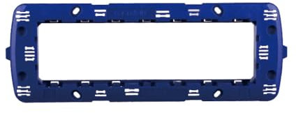 Supporto a 7 moduli/posti per placche, scatola 506 507, Compatibile Con BTicino Living, alta qualità e lunga durata, per placche in plastica, alluminio e vetro, originali e compatibili