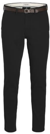 JACK & JONES Herren Jpstmarco Adam Belted Chino Pls
