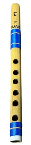 Beginners to Professional Indian Bamboo Flute Concert Natural Scale F 10 inch Fipple Flute Bamboo Bansuri Vansali 10inch Fipple Flute F Scale