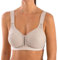 Selene, Reggiseno Contenitivo Donna con Fascia Anatomica, Senza Ferretto e Imbottitura, con Spalline Larghe Comfort, Collezione Elvira, Colore Terra, Taglia 5D