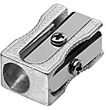 Westcott E-14211 00-I Einfachspitzer, Metall Blockform, mit Ersatzklinge, 20 Stück