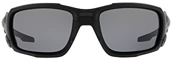 Oakley SI Shocktube Matte Black with Polarized Gray lens