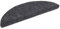 vidaXL 15x Stufenmatte Selbstklebend Treppenmatten Stufenmatten Treppenschutz Treppenmatte Treppenteppich Treppenschoner Nadelvlies 56x17x3cm Dunkelgrau