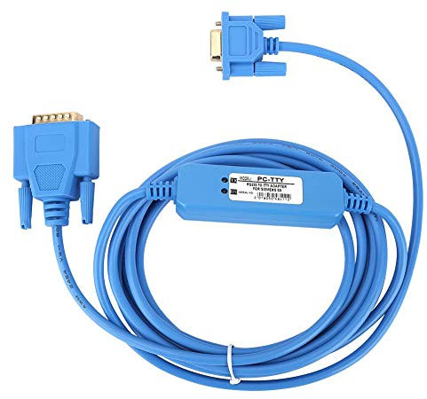 Cable de programación de PLC, serie S5 Cable de programación PC-TTY Radios de 2 vías con material de PVC respetuoso con el medio ambiente aislado