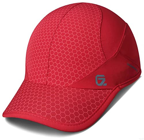 GADIEMKENSD Gorra deportiva elástica con visera blanda, secado rápido, ligera y transpirable, gorra para correr unisex, 55-62