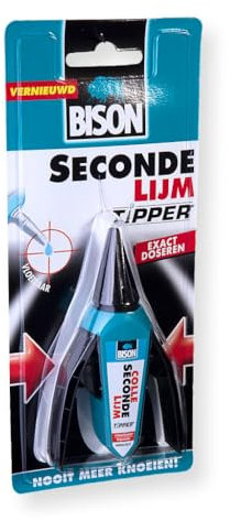 Bison PE-SUPERGLUE1 Supersterke en Supersnelle Lijm