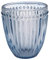 GreenGate - Glas, Wasserglas - Alice - Glas - blau - Höhe 9,5 cm