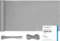 Sekey Brise-Vue pour Balcon Couverture de confidentialité Écran Polyster Vent Protection UV Opaque Résistant aux Intempéries, avec Attaches de câble et Cordons, 75 x 300cm Gris Clair