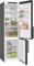 Bosch KGN39VXCT, Serie 4, Kühl-Gefrier-Kombination, 203 x 60 cm, 260 L Kühlen & 103 L Gefrieren, NoFrost nie wieder abtauen, VitaFresh länger, Gebürsteter schwarzer Stahl