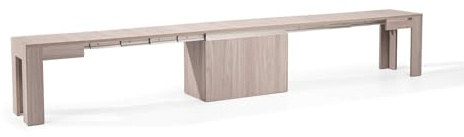 MOBILI FIVER, Banc Extensible X 67,5(292) x35,6 cm, Orme Perle