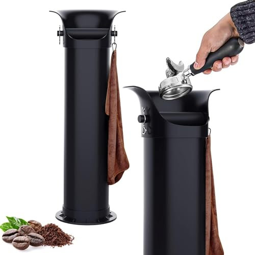 Boîte à Café Knock Box - Poubelle de Collecte de Marc de Café au Sol pour les Cuisines à Domicile