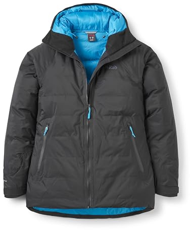 Rab Women's Valiance Down Jacket | 700-Fill, Waterproof, Windproof Coat, for Climbing, Mountaineering, & Casual Wear