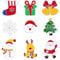 Lot de 9 Broches Pins de Noël en Émail, Broche Noel Mignon pour Décorations de Noël pour Femmes Hommes Filles Garçons