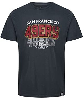 Recovered San Francisco 49ers Black NFL Galore Washed T-Shirt - L