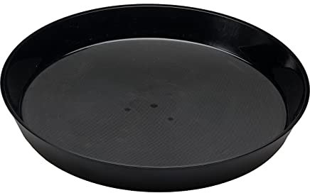 Omada Diseño de bandeja redonda antideslizante Ø 32 cm, de plástico para uso exterior, irrompible, línea Samba
