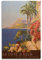 YUANLY Vintage-Poster La Cote D Azur Dekoratives Gemälde auf Leinwand, Wand- und Kunstbild, Familien-Schlafzimmer, 40 x 60 cm