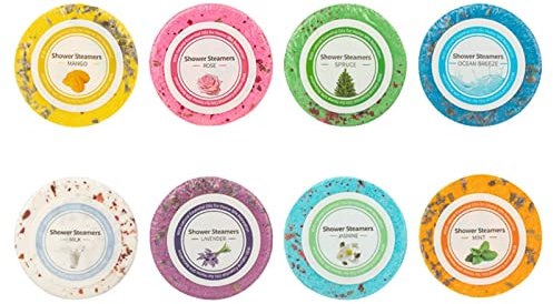 Shower Tablets | Natural Oils Slimming Bath Bombs | Scented Aromatherapy Shower Bath Bombs, Slimming Foot Soak, Body Restore Shower Steamers for Stress Relief Tosier