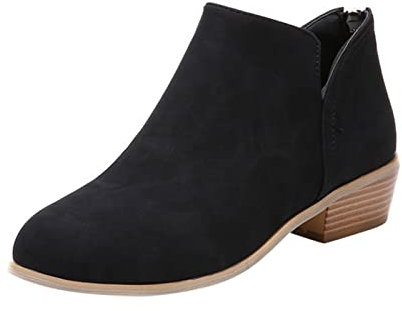 Stivali Gomma Donna Pioggia Donna Platform Elasticizzati Traspiranti Stivali Moto Donna 38 Stivali Equitazione Donna Donna Stivali Sandali Uomo Scarpe da Corsa Donna Offerta c-Nero 9.99