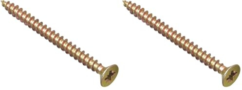 Bargainscrews Lot de 200 vis à cartons multi usages 5.0 x 60mm