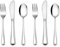 Onader Kids Cutlery Set, 6 Piece Stainless Steel Children Flatware Safe Toddler Tableware - 2 x Knives, 2 x Forks & 2 x Spoons, Mirror Polish & Dishwasher Safe
