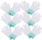Kisangel Arbeitshandschuh 10 Paar Pu-fingerhandschuhe Baumwollhandschuhe Mann Handabdeckung Nylon Grill Industriell