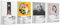 AYUBQ Mac Miller Mac Miller, Mac Miller, Mac Miller, Poster, Albumcover, Poster für Schlafzimmer, Wandkunstalbum, Musik, künstlerisches Albumcover, Poster, 20 x 25 cm, Rahmenstil