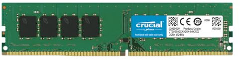 Crucial Basics 8GB DDR4 3200MT/s CL22 UDIMM 288-pin 1.2V memoria desktop